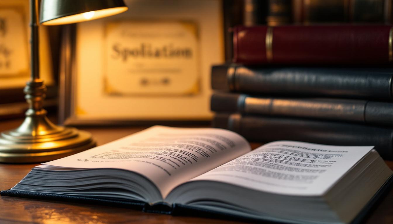 La spoliation définition expliquée à travers des cas pratiques